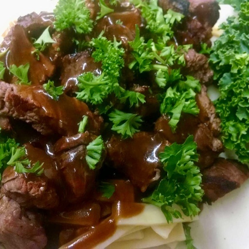 Tenderloin Tips with Mushrooms