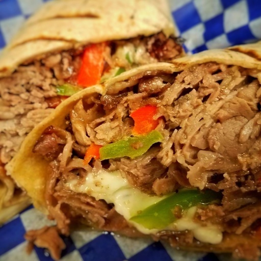 Prime Rib Philly Wrap