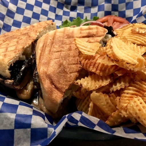 Portobella Mushroom Panini - (Vegetarian)